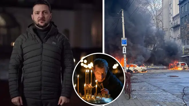 Volodymyr Zelenskyy gave his Christmas address to the Ukrainian people