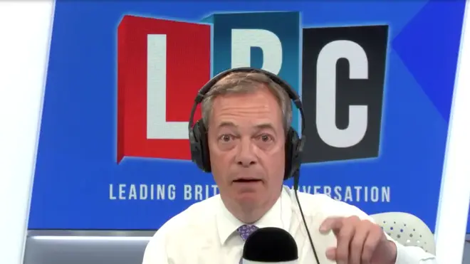 Nigel Farage directly addressed the Mayor of London