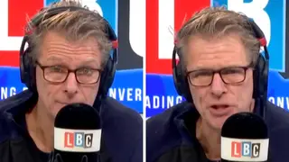 ‘Woke means nothing to you’, caller tells Andrew Castle in heated exchange
