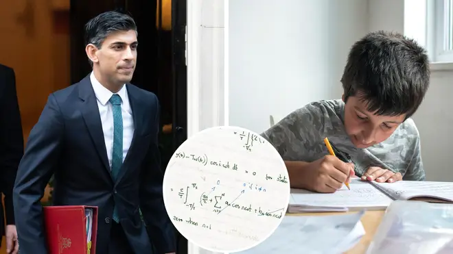 Rishi Sunak wants all pupils to study maths until they are 18