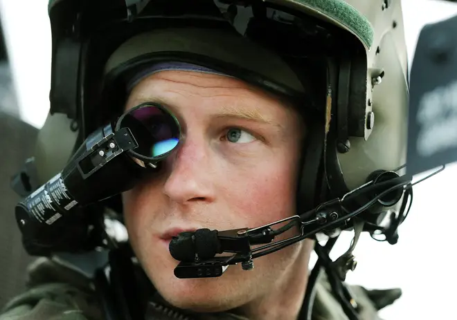 Prince Harry served as a helicopter pilot and gunner in his second tour