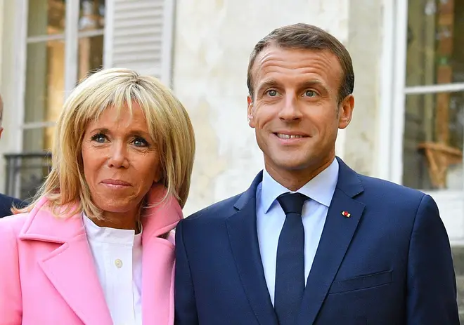 Brigitte Macron, wife of French president Emmanuel Macron, showed the French culture minister a design resembling a “phallus with golden balls”