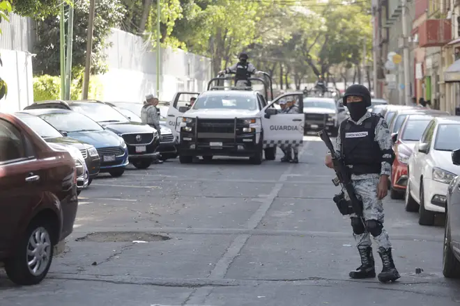 Mexican forces captured Guzman, sparking the chaos