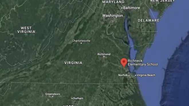 The shooting happened in Newport News, on Virginia's coast