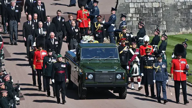 Prince Philip's funeral was followed by the argument