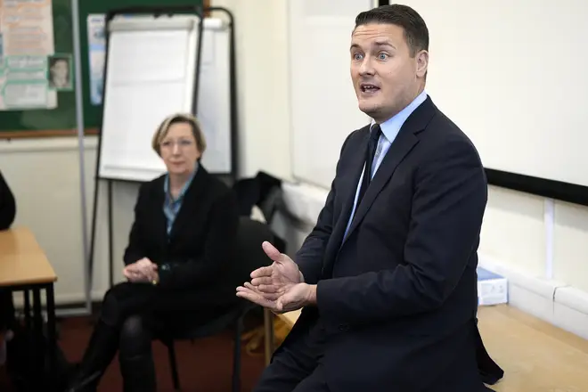 Labour MP Wes Streeting And By-Election Candidate Sam Dixon Meet Nursing Students