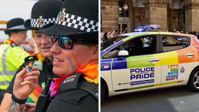 Police have spent more than £66k on pride merchandise