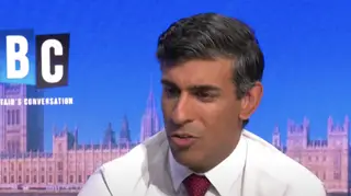 Rishi Sunak told Andrew Marr last year 'of course' he and his family use the NHS