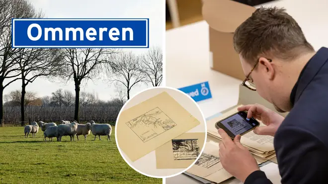 X marks the spot: Ommeren, located in the province of Gelderland, Netherlands, is the supposed location of the Nazi treasure