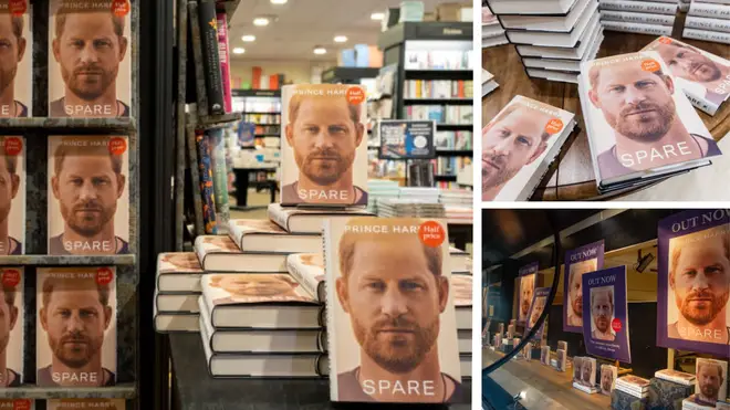 Prince Harry's autobiography Spare has become the fastest-selling non-fiction book ever, recording figures of 400,000 copies so far in hardback, ebook and audio formats after going on sale today.