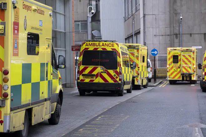 Ambulance workers are on strike on Wednesday