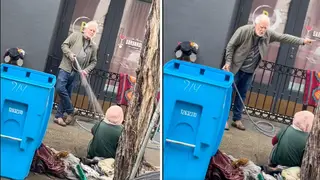 SF gallery owner sprays homeless woman