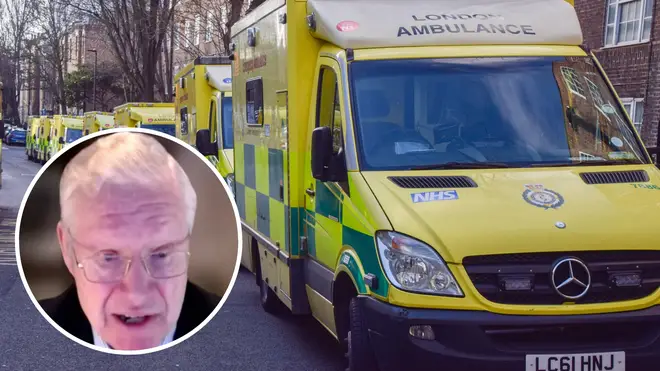 Lord Crisp called for better monitoring of elderly patients to avoid sending them to A&E