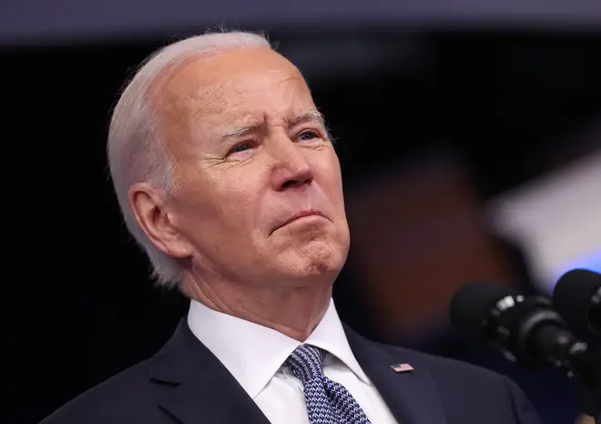 Mr. Biden said he is takes the matter "seriously"