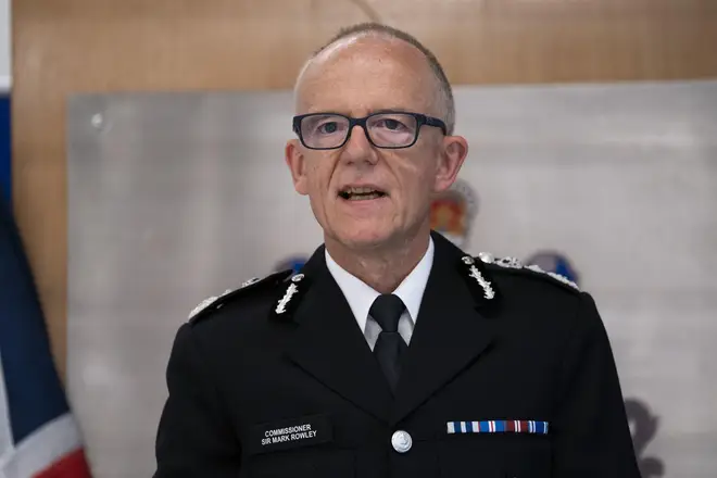 File photo dated 12/09/22 of Met Police commissioner Sir Mark Rowley.