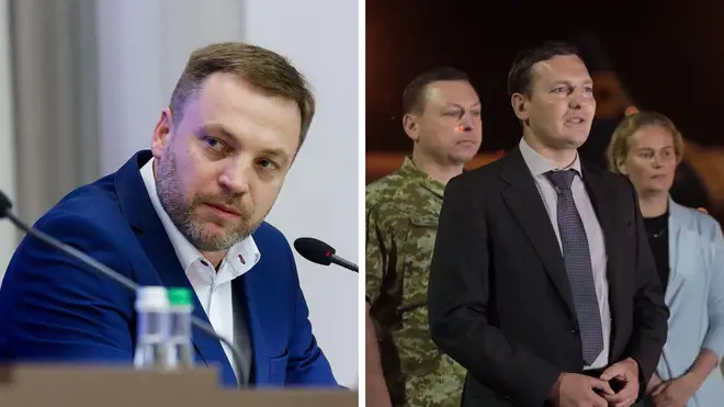 Denis Monastyrsky, Ukraine's interior minister, was said to be one of nine people travelling in the helicopter alongside first deputy minister of internal affairs, Yevhen Yenin.