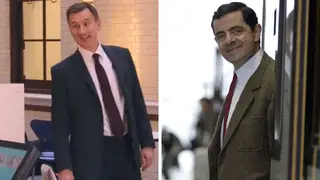 Mr Hunt has been compared to Mr Bean