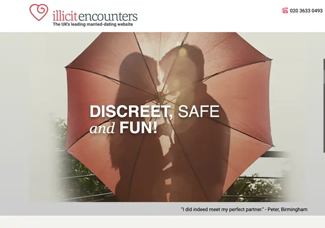 A spokesperson at Illicitencounters.com, said: "Sarah’s story is a first, but also one we really wanted to share and we’re delighted she was happy to share it."