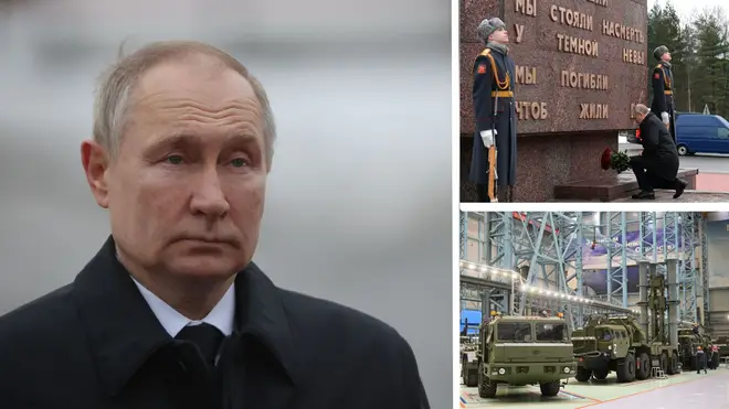 Vladimir Putin has described Russian victory as assured