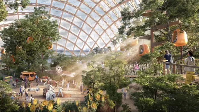 Among the projects earmarked for funding is the Eden Project North