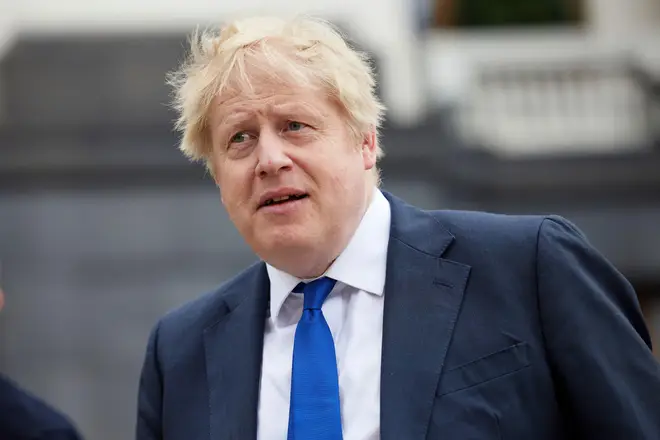 Boris Johnson urged western allies to supply Ukraine with tanks to help it fight Russian forces. 