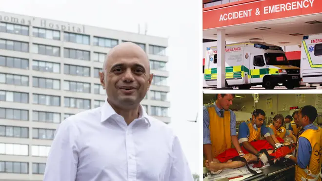 Sajid Javid has said some patients should have to pay