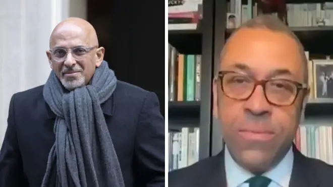 James Cleverly has defended Nadhim Zahawi
