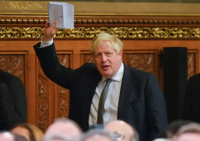 Boris Johnson dismissed the reports as "rubbish"