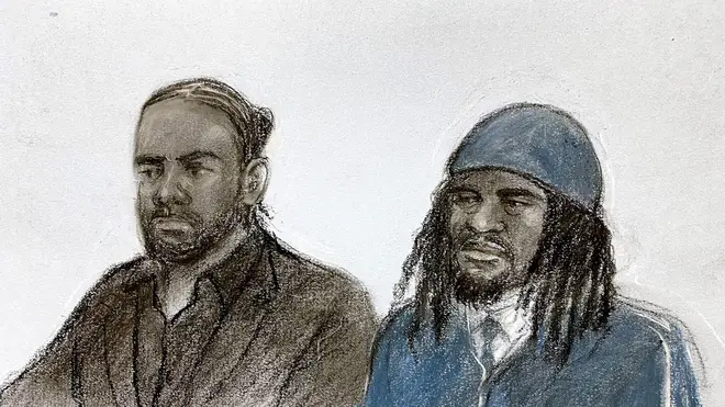Henry, left, has been convicted of robbery