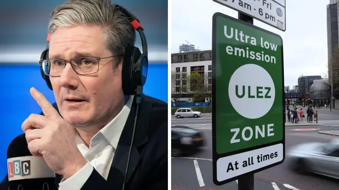 Sir Keir Starmer has backed the expansion of London's Ulez