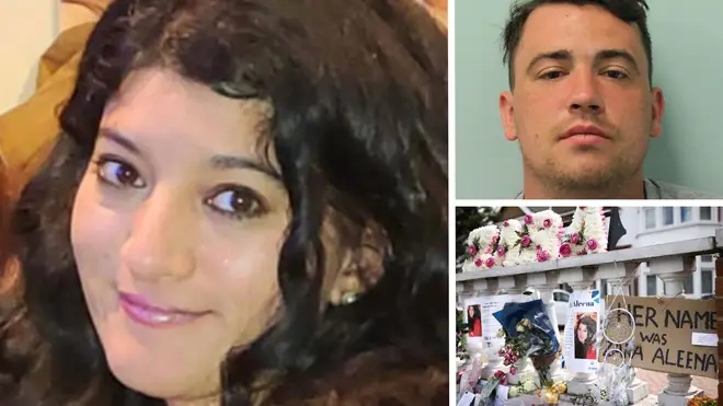 Jordan McSweeney, top right, was jailed for life at the Old Bailey for a minimum term of 38 years for the murder of law graduate Zara Aleena