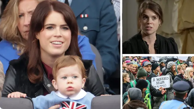 Princess Eugenie wants her son to be a climate activist