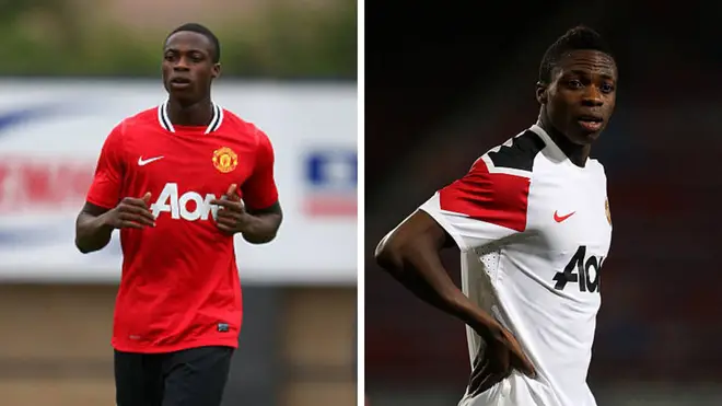 Former Manchester United youth player John Cofie appeared in court on Monday charged with rape.
