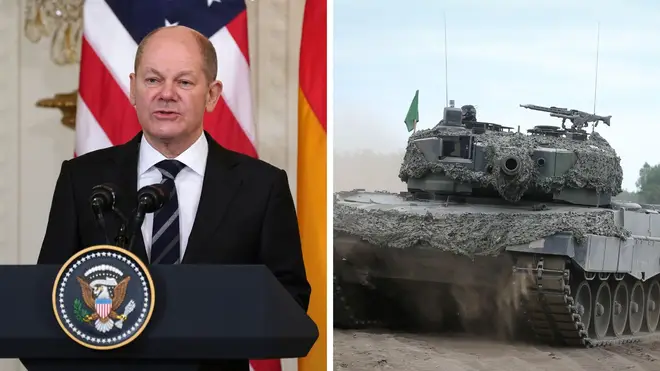 German Chancellor Olaf Scholz is reported to have given the nod to the export of Leopard 2 tanks to Ukraine