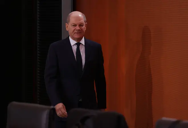 Olaf Scholz had initially been hesitant to send the tanks to Ukraine