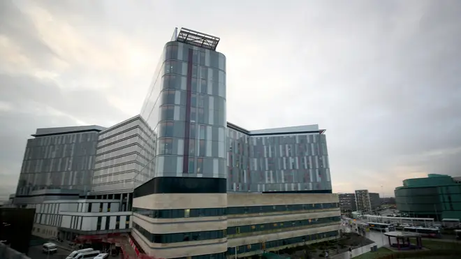 The theft happened at Queen Elizabeth University Hospital in Glasgow
