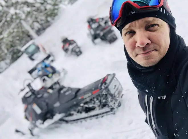 Jeremy Renner was injured in an accident while clearing snow