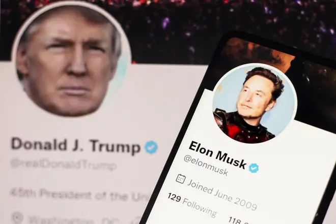Donald Trump's Twitter account was reactivated after Elon Musk's takeover of the social media company