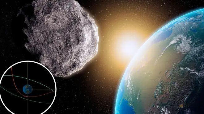 The asteroid will make a close pass near Earth