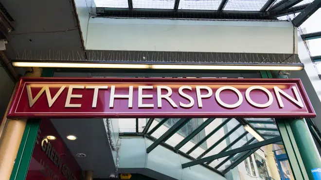 J D Wetherspoon pub chain logo