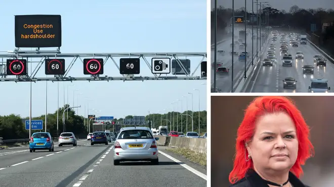 A smart motorway outage is planned for this weekend
