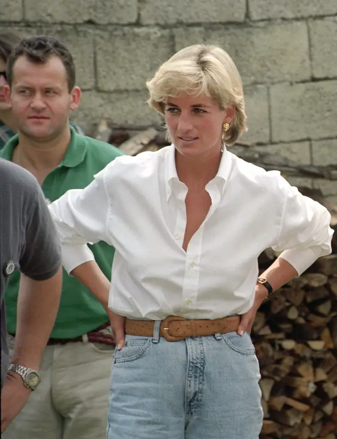 Paul, pictured here with Diana in 1997, was described by the princess as ‘her rock’