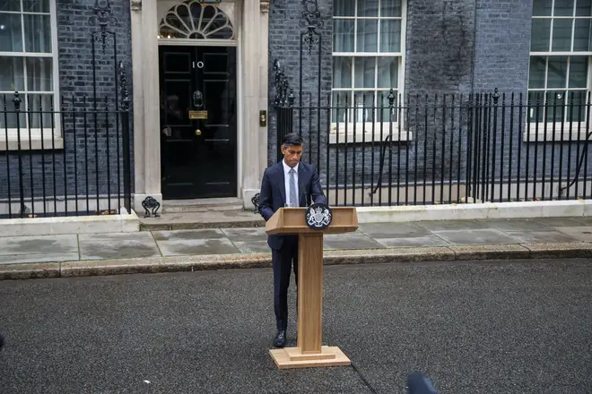 Rishi Sunak's first speech outside Number 10 Downing Street