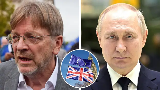 Without Brexit Russia would not have invaded Ukraine, says Guy Verhofstdat