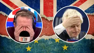 ‘I’m angry with myself’: James O’Brien caller blames himself and Boris Johnson for voting for Brexit