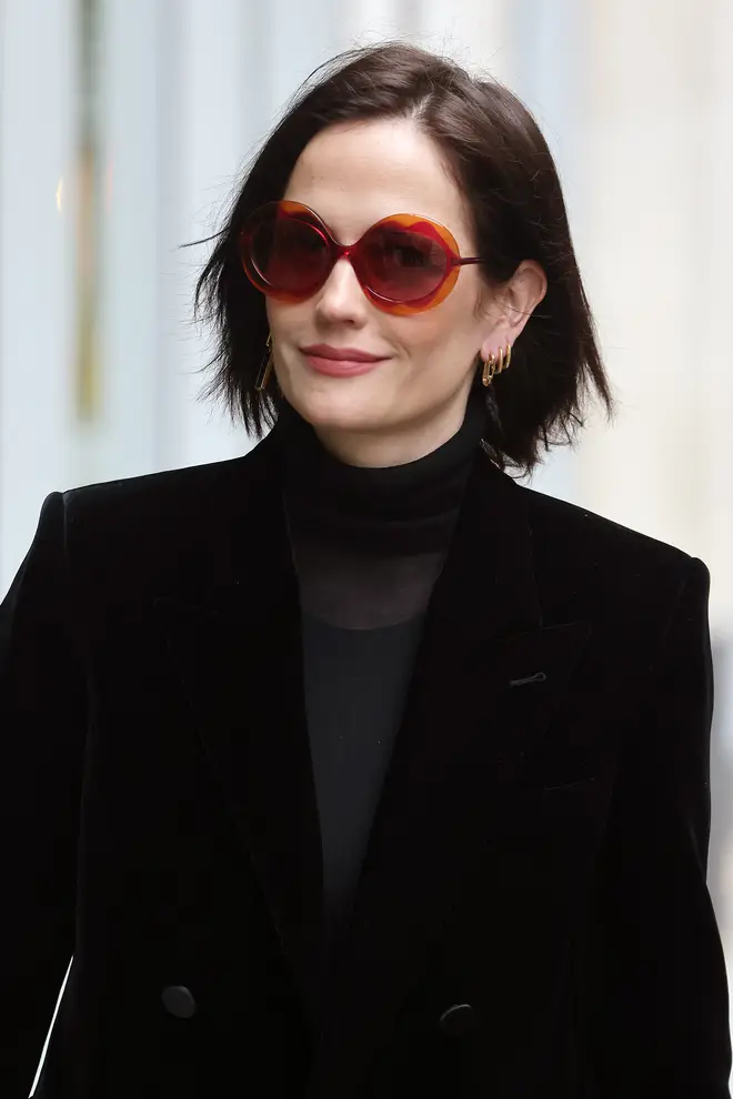 Eva Green arriving in court on Tuesday