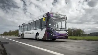 A self-driving bus