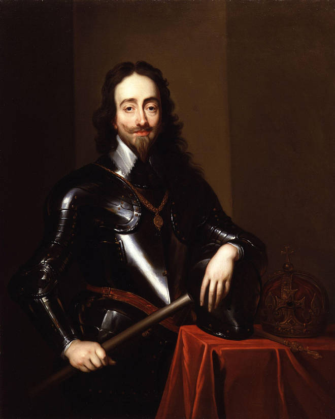 Charles I, Portrait by van Dyck, c. 1635