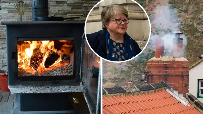 Therese Coffey wants to clamp down on wood burning stoves