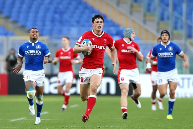 Wales beating Italy in the Six Nations